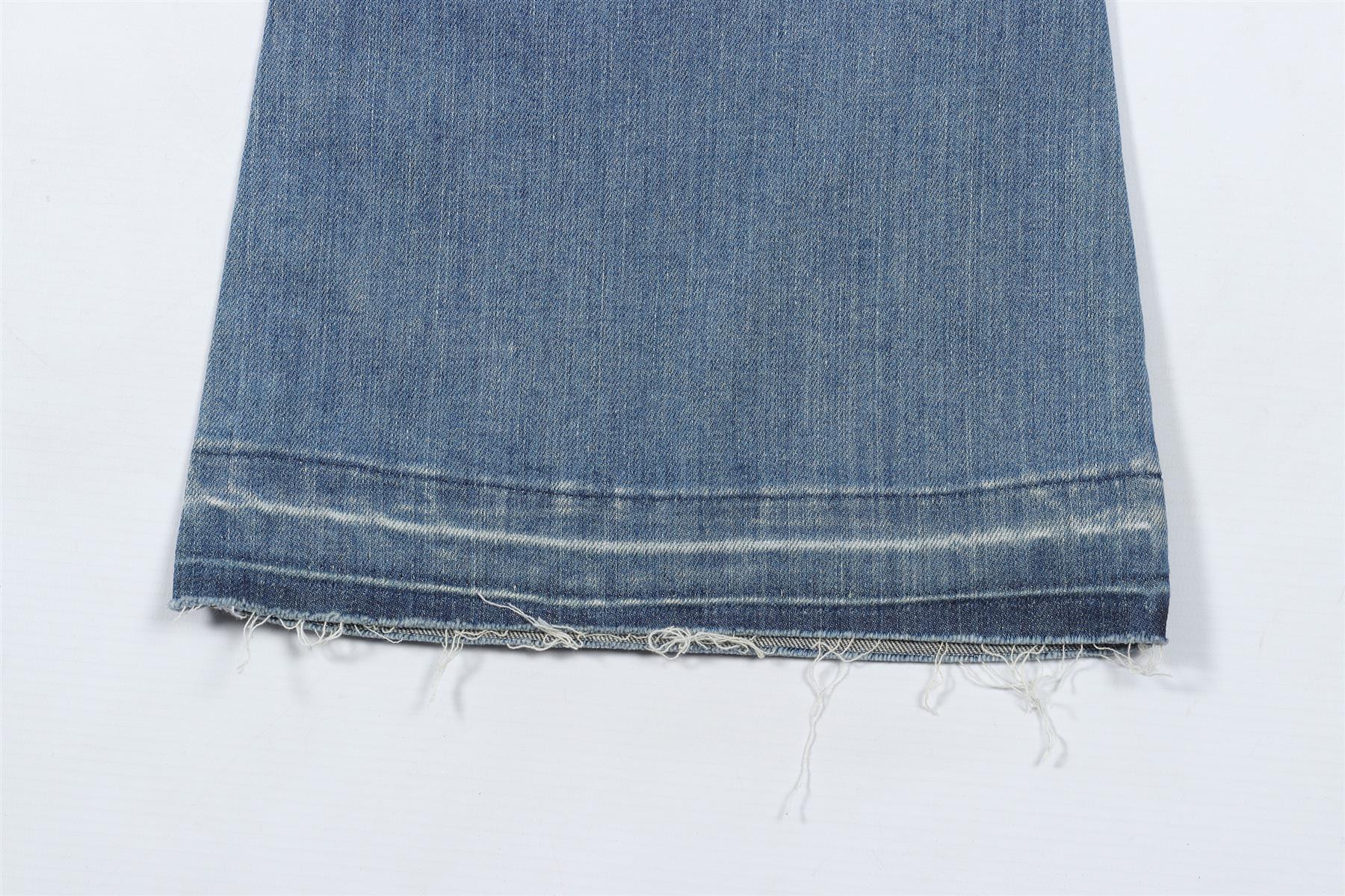 CURRENT/ELLIOTT BLUE MID RISE SKINNY JEANS W24 UK 6