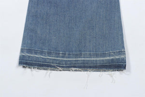 CURRENT/ELLIOTT BLUE MID RISE SKINNY JEANS W24 UK 6