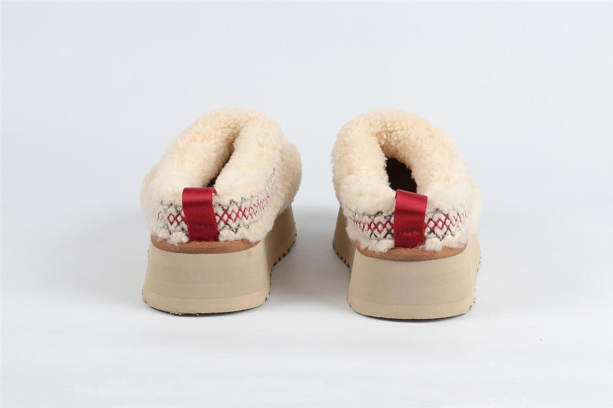 UGG WHITE FAUX SHEARLING SLIPPERS EU 38 UK 5 US 7