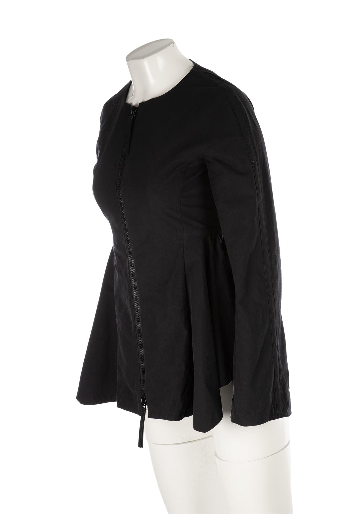 MARNI BLACK COTTON JACKET IT 38 UK 6