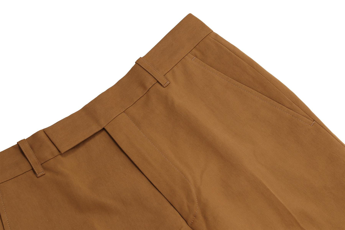 THE ROW BROWN MEN'S COTTON STRAIGHT LEG PANTS W30