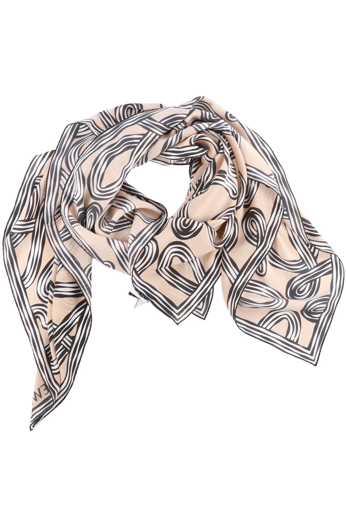 LOEWE + PAULA'S IBIZA BEIGE SILK SARONG