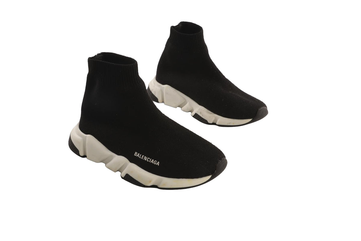 BALENCIAGA BLACK KIDS GIRLS SNEAKERS EU 25-26 UK 8-8.5 US 9-9.5