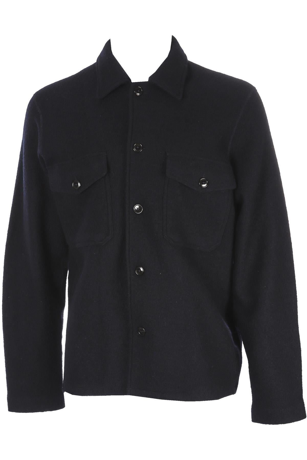 BUCK MASON NAVY MEN'S WOOL JACKET MEDIUM