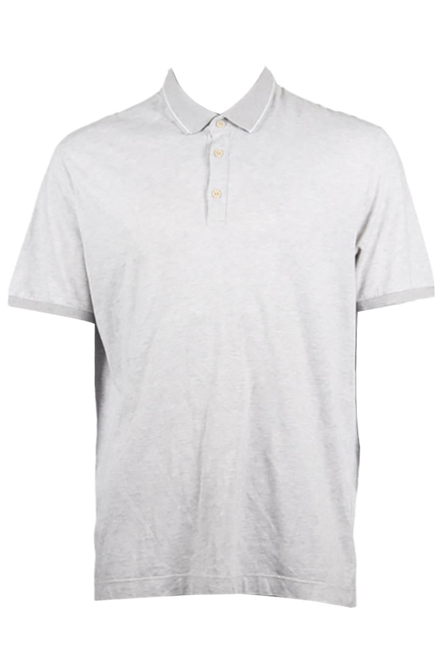 LORO PIANA MEN'S COTTON BLEND POLO SHIRT XLARGE