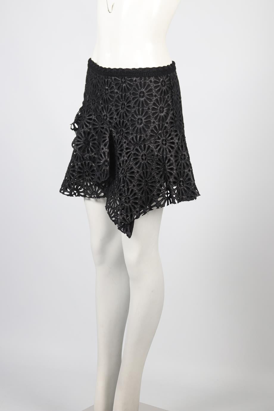 ISABEL MARANT FAUX LEATHER MINI SKIRT FR 38 UK 10