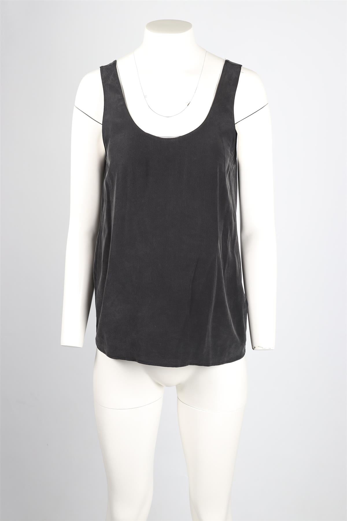 EQUIPMENT BLACK SILK TOP SMALL