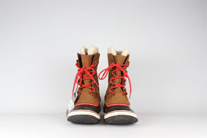 SOREL BROWN SUEDE SNOW BOOTS EU 40.5 UK 7.5 US 10.5