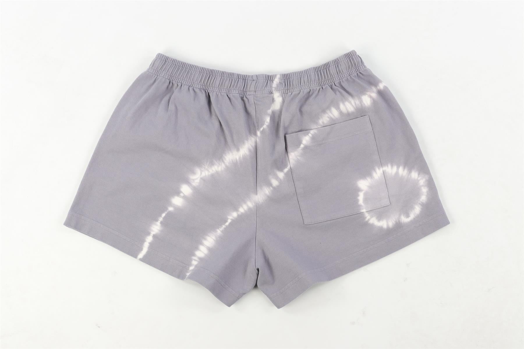 SPORTY & RICH PURPLE COTTON SHORTS LARGE
