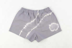 SPORTY & RICH PURPLE COTTON SHORTS LARGE