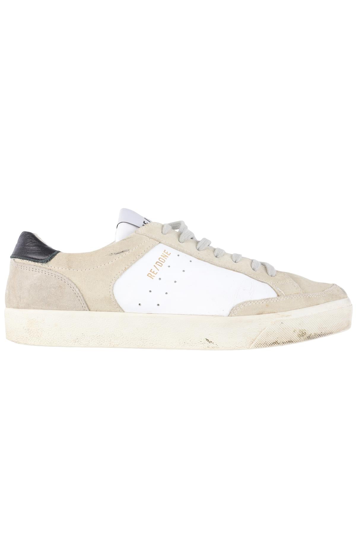 REDONE WHITE SUEDE SNEAKERS EU 40 UK 7 US 10