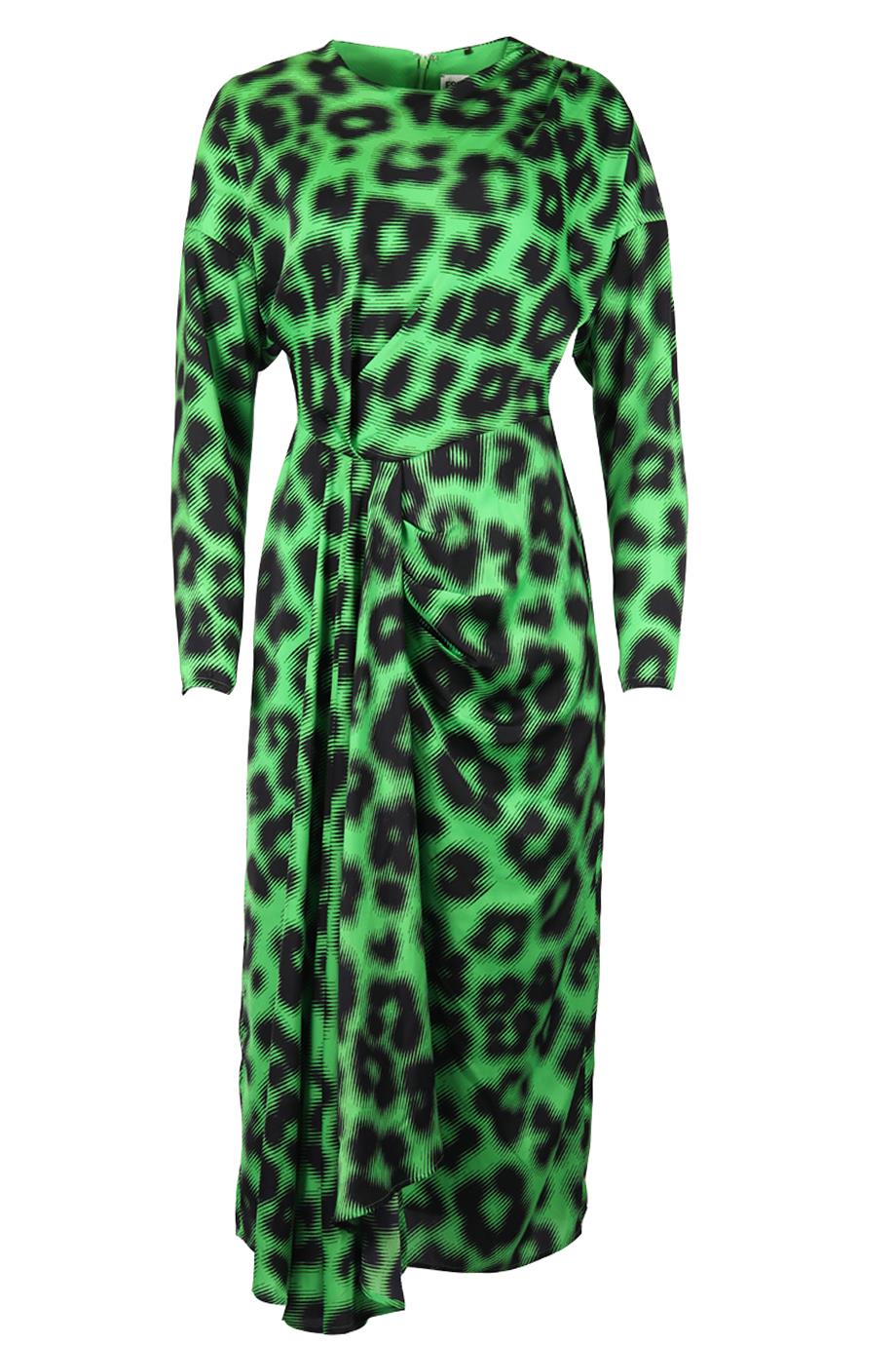 ESSENTIAL ANTWERP SATIN MIDI DRESS FR 36 UK 8