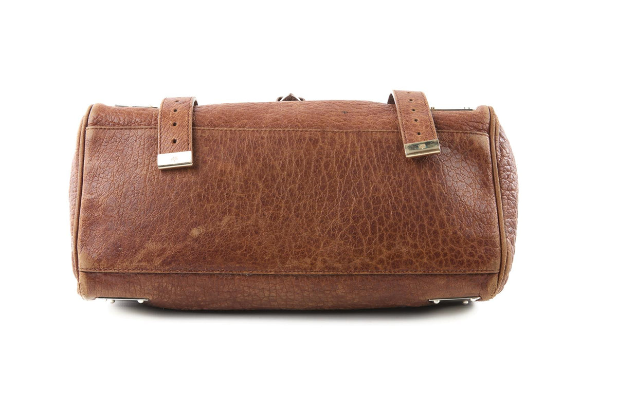 MULBERRY BROWN ALEXA LEATHER SHOULDER BAG