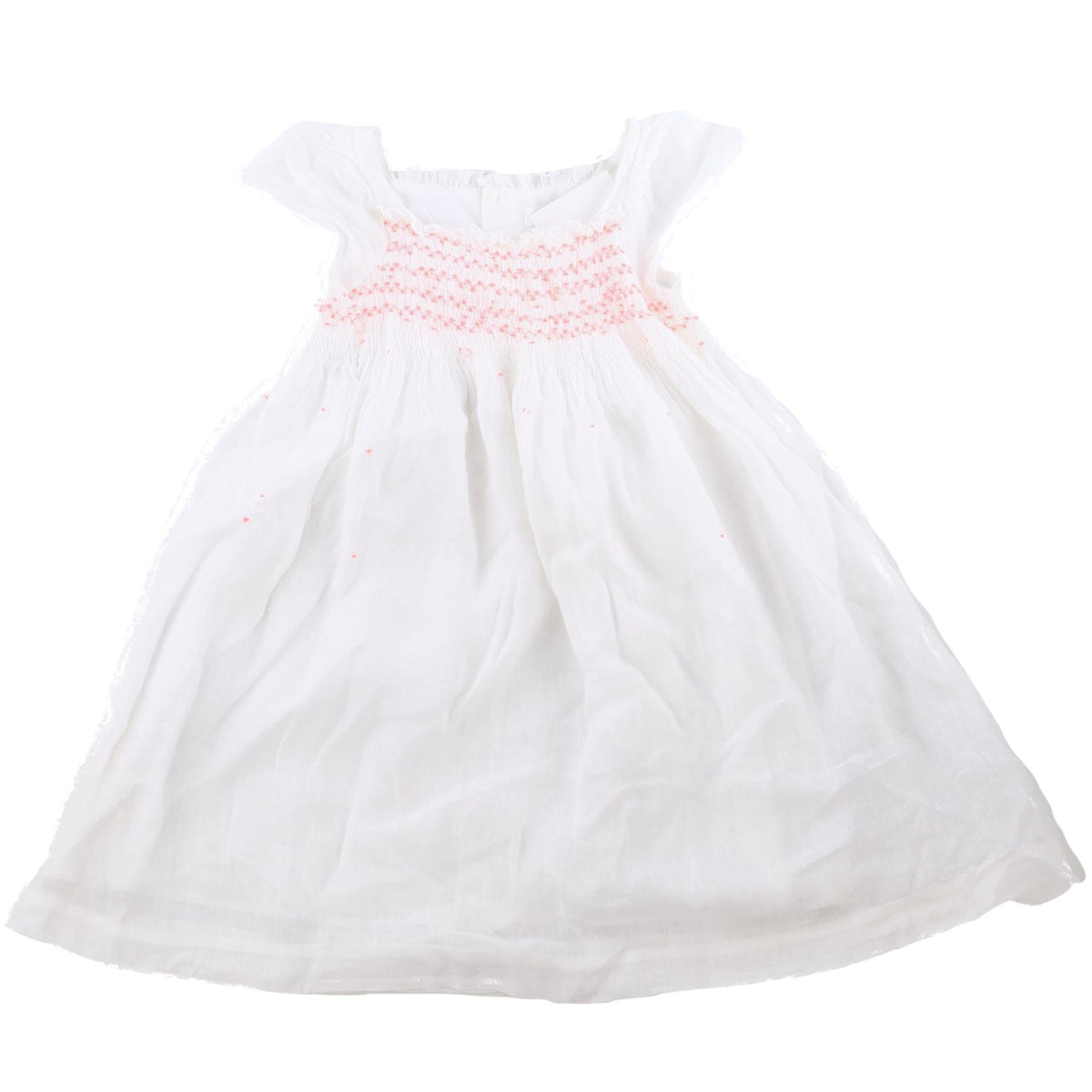 BONPOINT WHITE KIDS GIRLS DRESS 6 YEARS