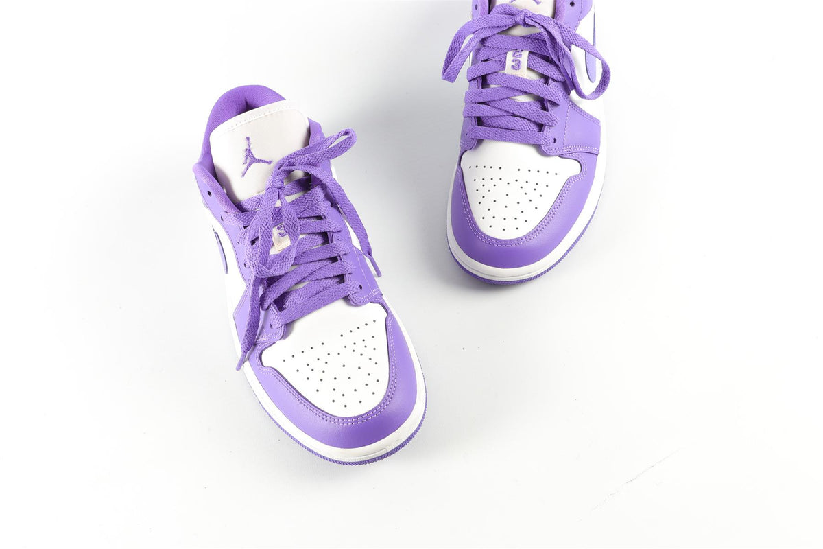NIKE PURPLE AIR JORDAN 1 PSYCHIC PURPLE SNEAKERS EU 39 UK 5.5 US 8