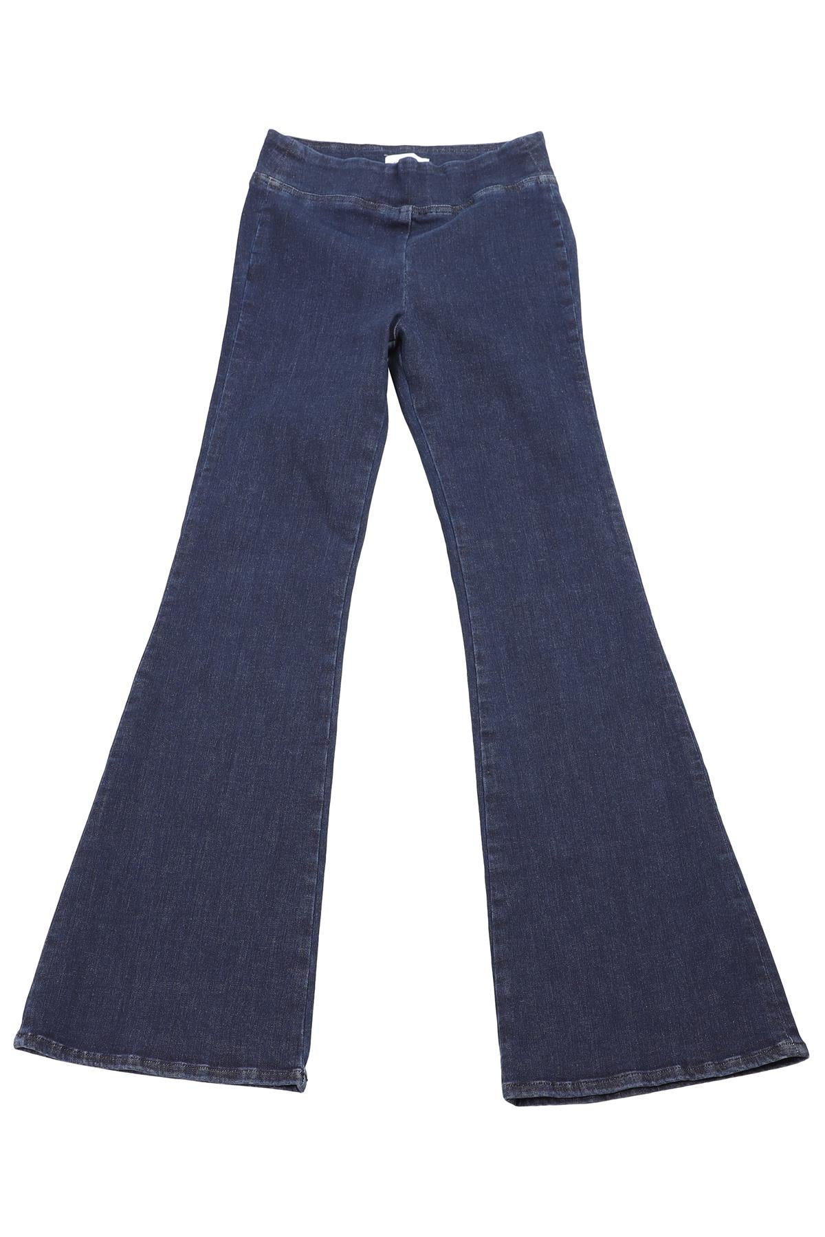 FRAME BLUE HIGH RISE FLARED JEANS W29 UK 10-12