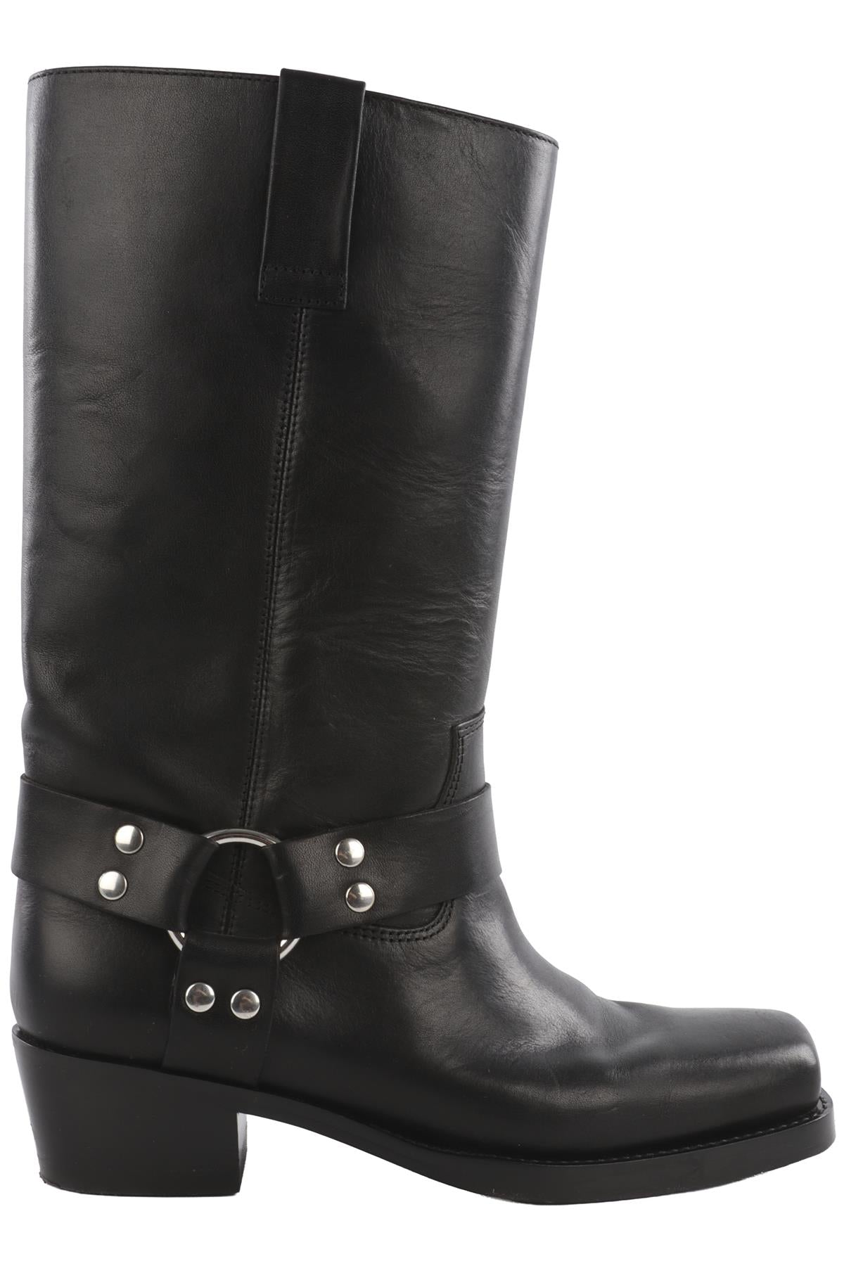 PARIS TEXAS BLACK LEATHER BOOTS EU 38 UK 5 US 8