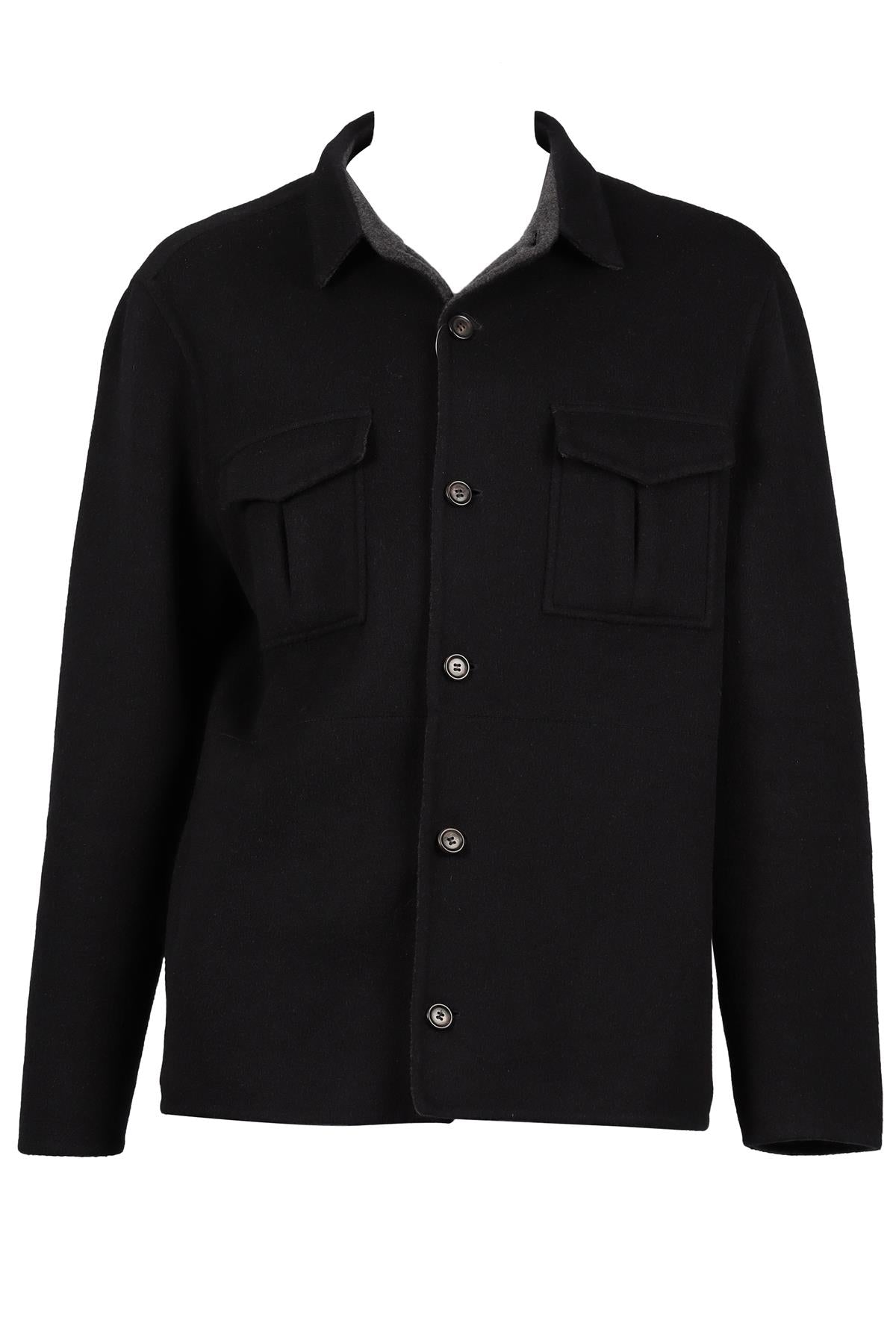 THOM SWEENEY NAVY MEN'S CASHMERE JACKET XLARGE