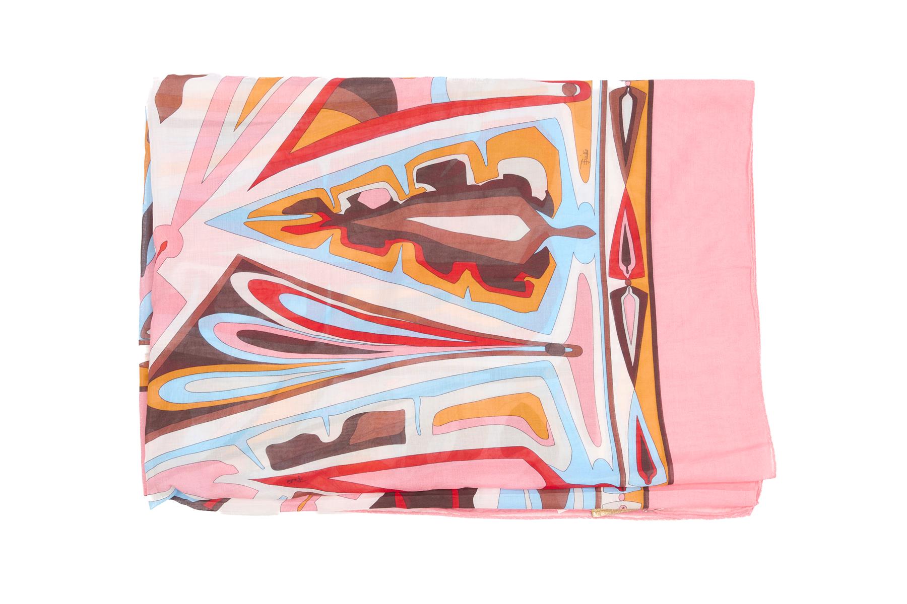 EMILIO PUCCI MULTI COTTON SARONG