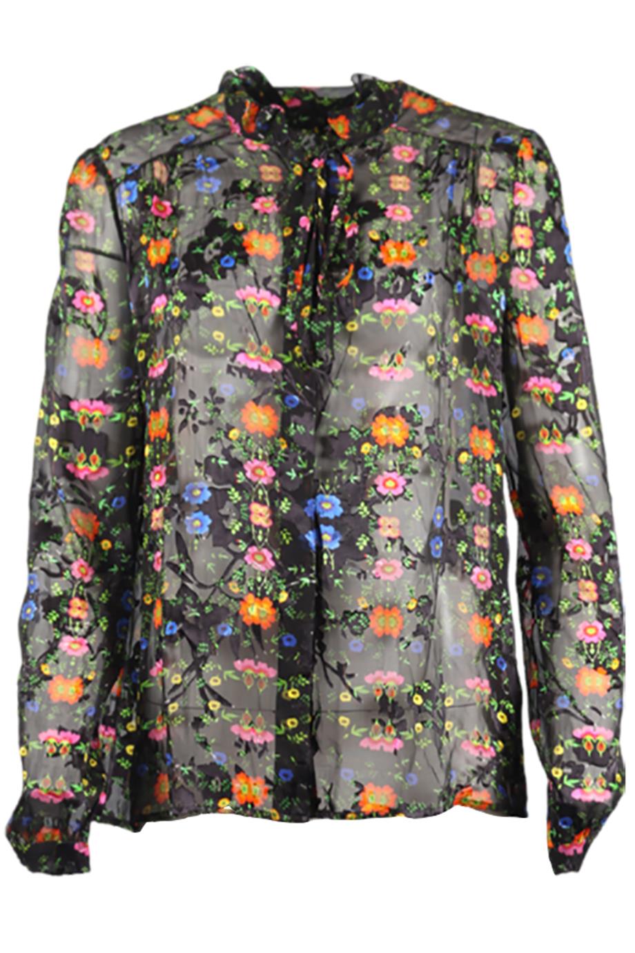 PREEN BY THORNTON BREGAZZI SILK TOP MEDIUM
