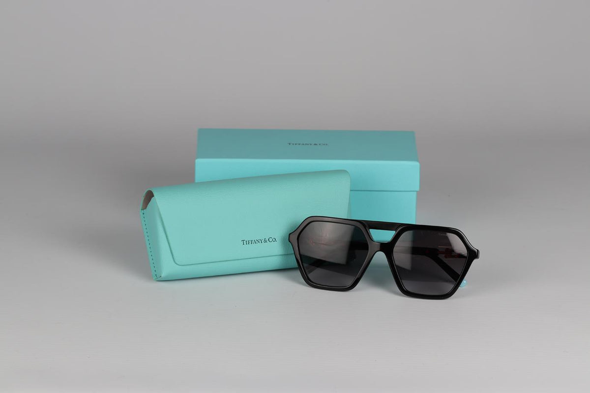 TIFFANY & CO HARDWEAR ACETATE SUNGLASSES