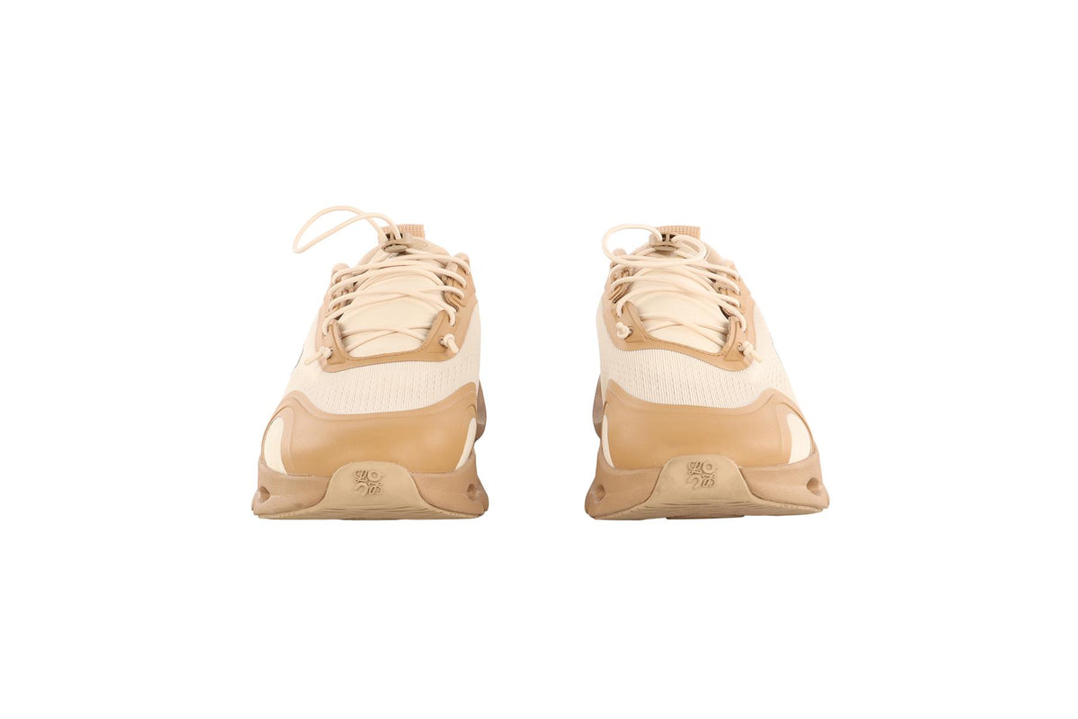 LOEWE + ON TAN CLOUD MESH SNEAKERS EU 38 UK 5