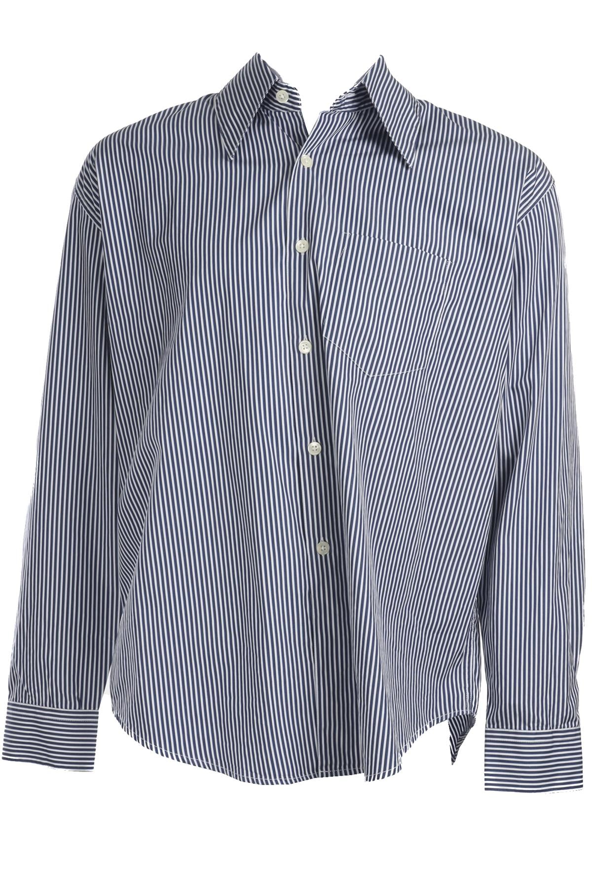 OUR LEGACY BLUE MENS COTTON SHIRT IT 46 UK 36