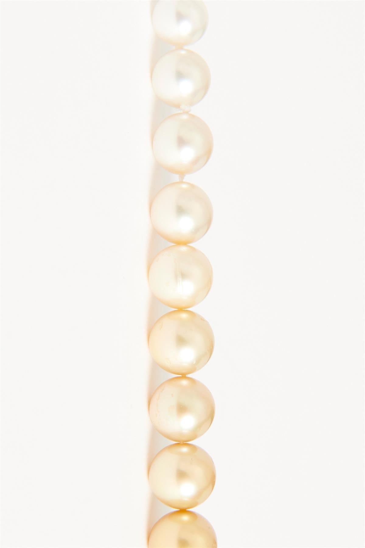 MIKIMOTO WHITE AND GOLDEN PEARL BRACELET