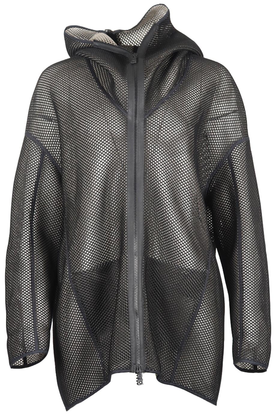 ANNETTE GORTZ HOODED MESH JACKET LARGE