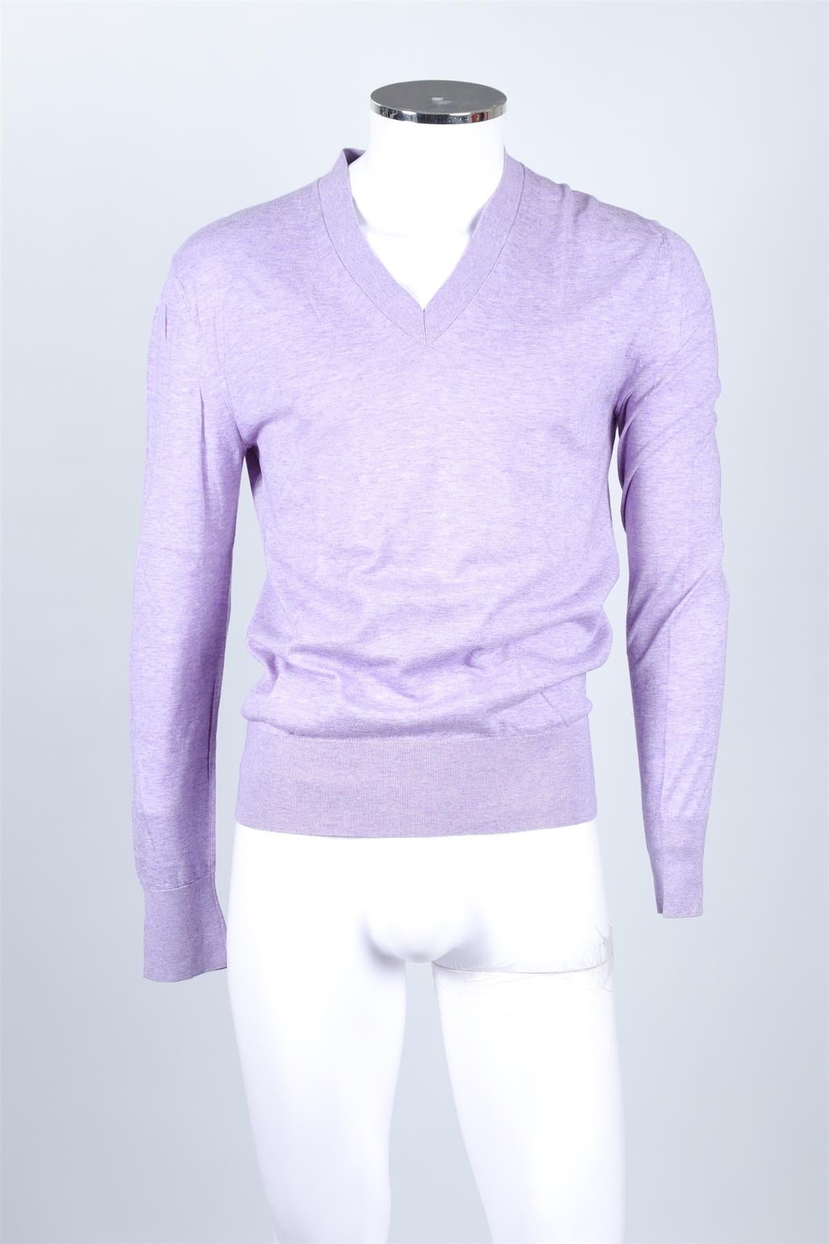 TOM FORD PURPLE MEN'S COTTON SWEATER IT 48 UK/US 38