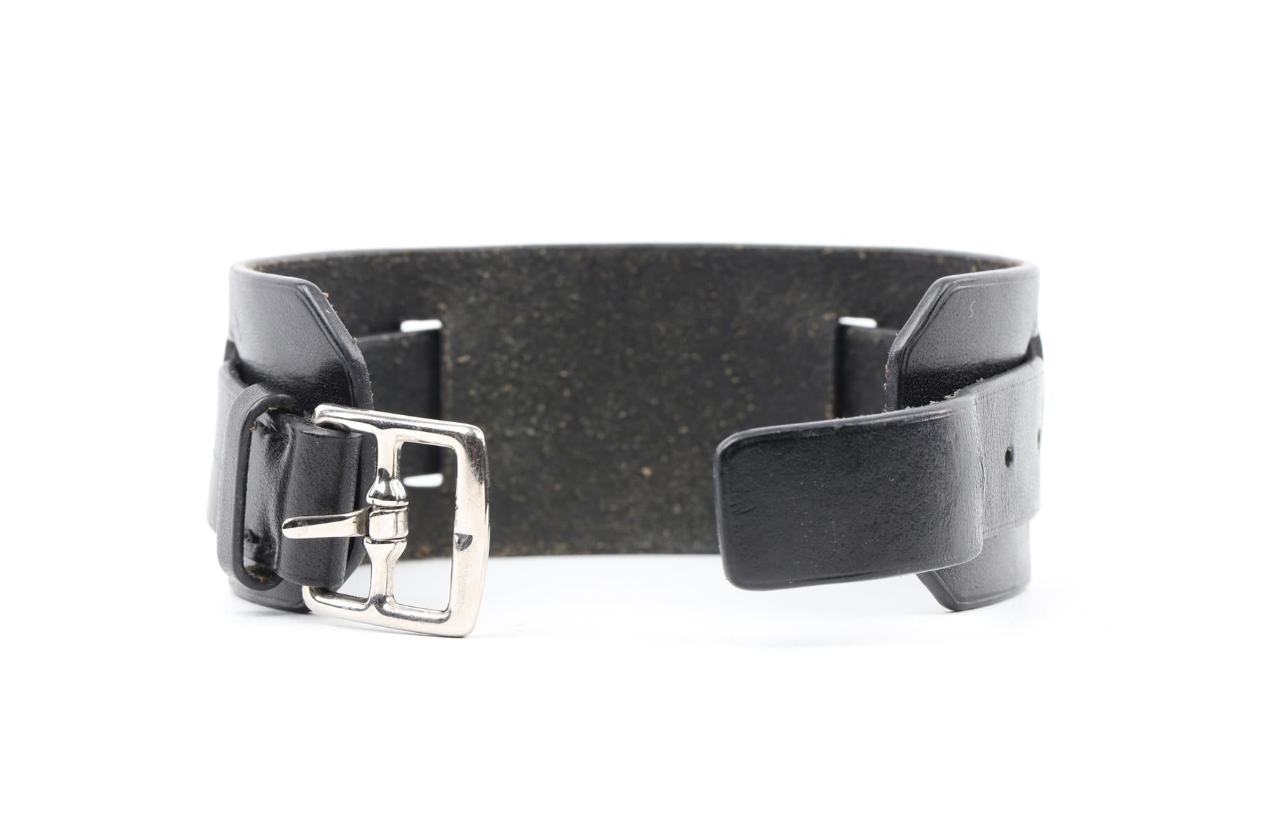 HERMÈS BLACK 2013 LEATHER BRACELET