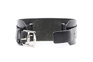 HERMÈS BLACK 2013 LEATHER BRACELET