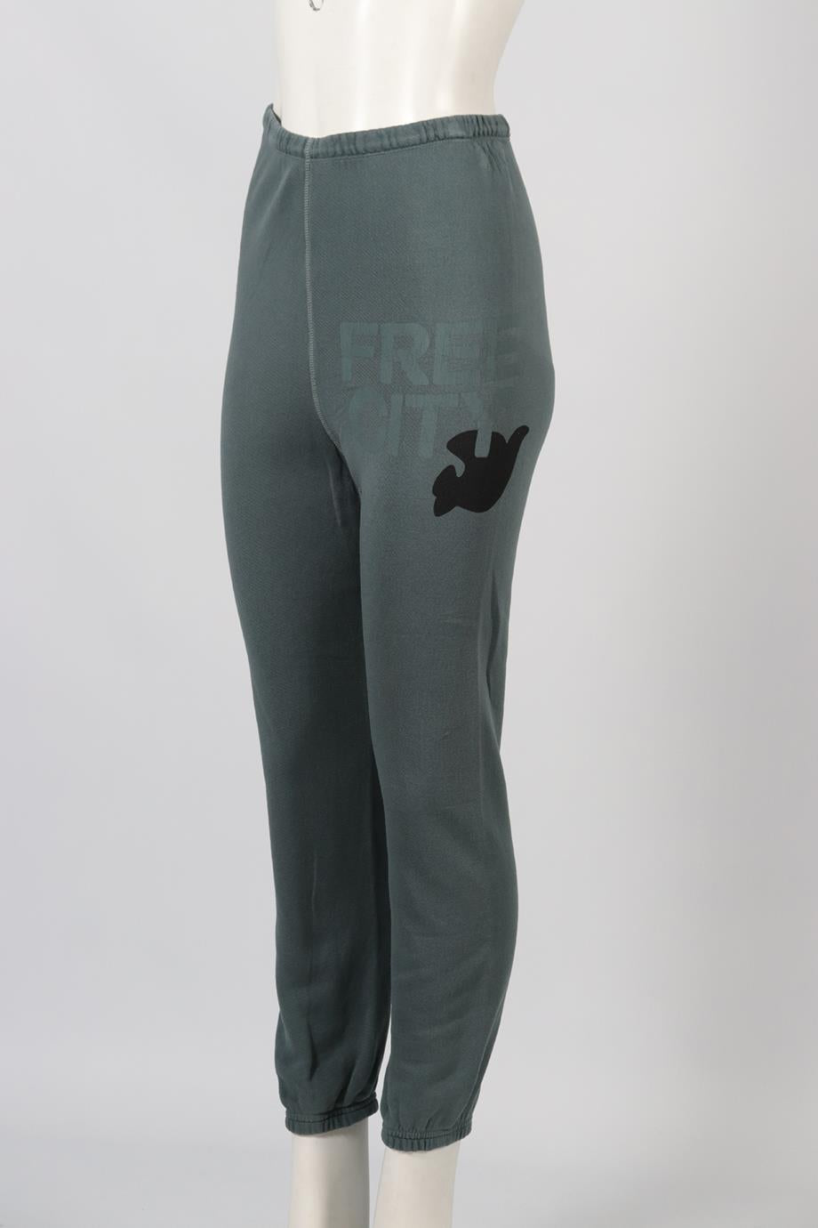 FREE CITY COTTON TRACK PANTS SMALL
