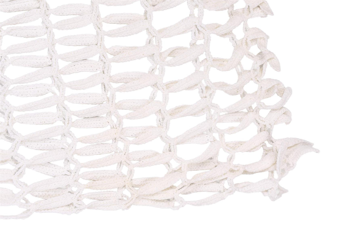 ROSETTA GETTY WHITE CROCHET MIDI SKIRT US 2 UK 6
