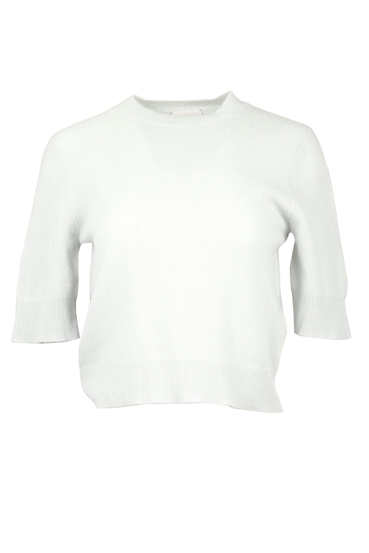 LE KASHA GREEN CASHMERE SWEATER MEDIUM
