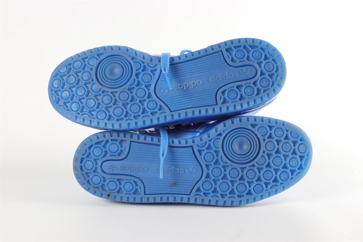 ADIDAS + JEREMY SCOTT FORUM DIPPED BLUE SNEAKERS EU 37 ⅓, UK 4.5, US 5