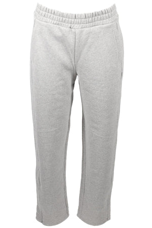 ME+EM GREY COTTON BLEND STRAIGHT LEG PANTS UK 8