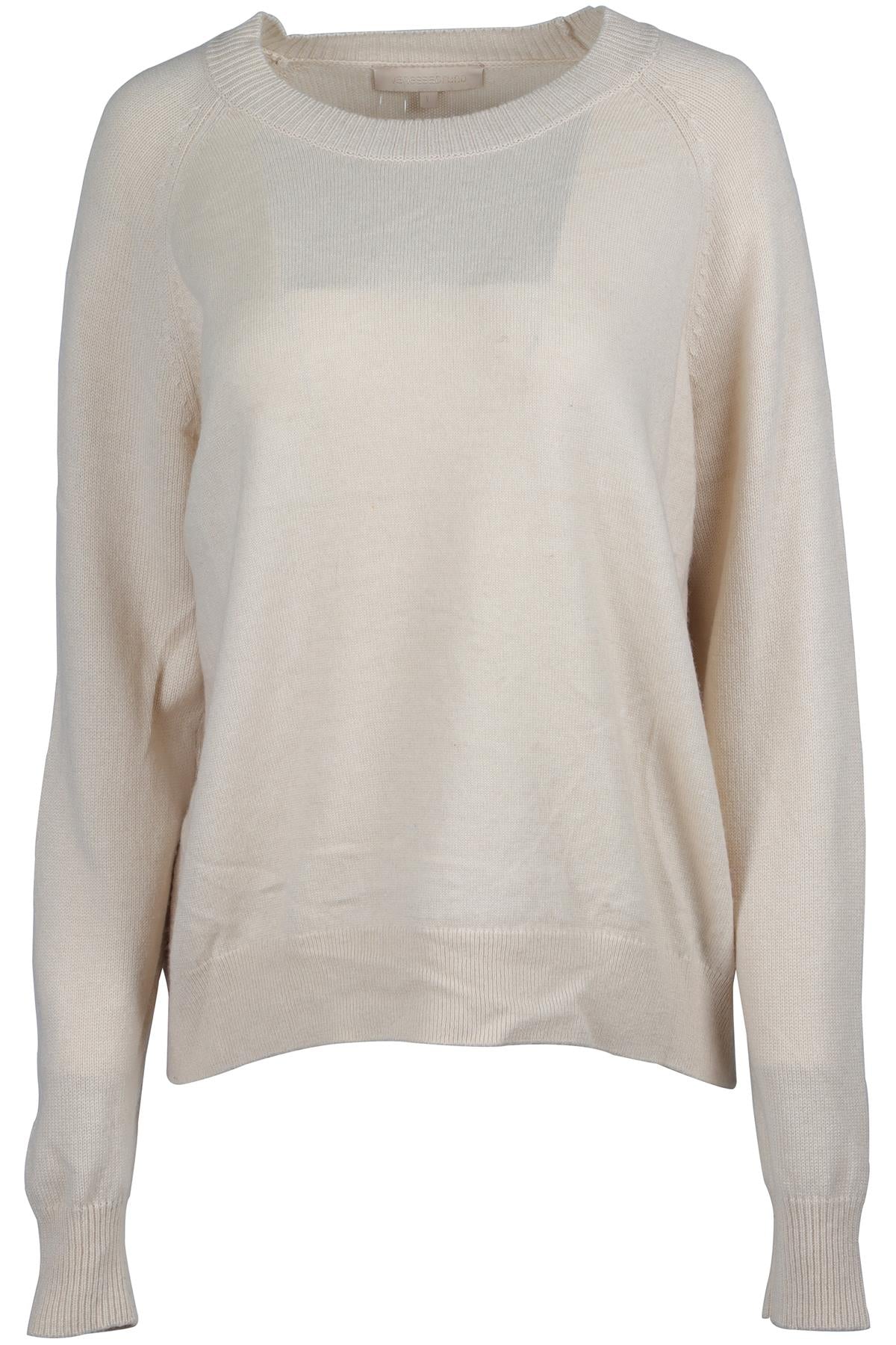 VANESSA BRUNO CREAM CASHMERE SWEATER LARGE
