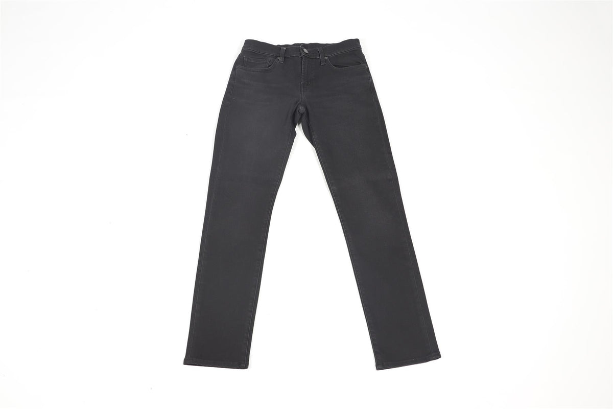 J BRAND BLACK MEN'S SLIM LEG JEANS SMALL
