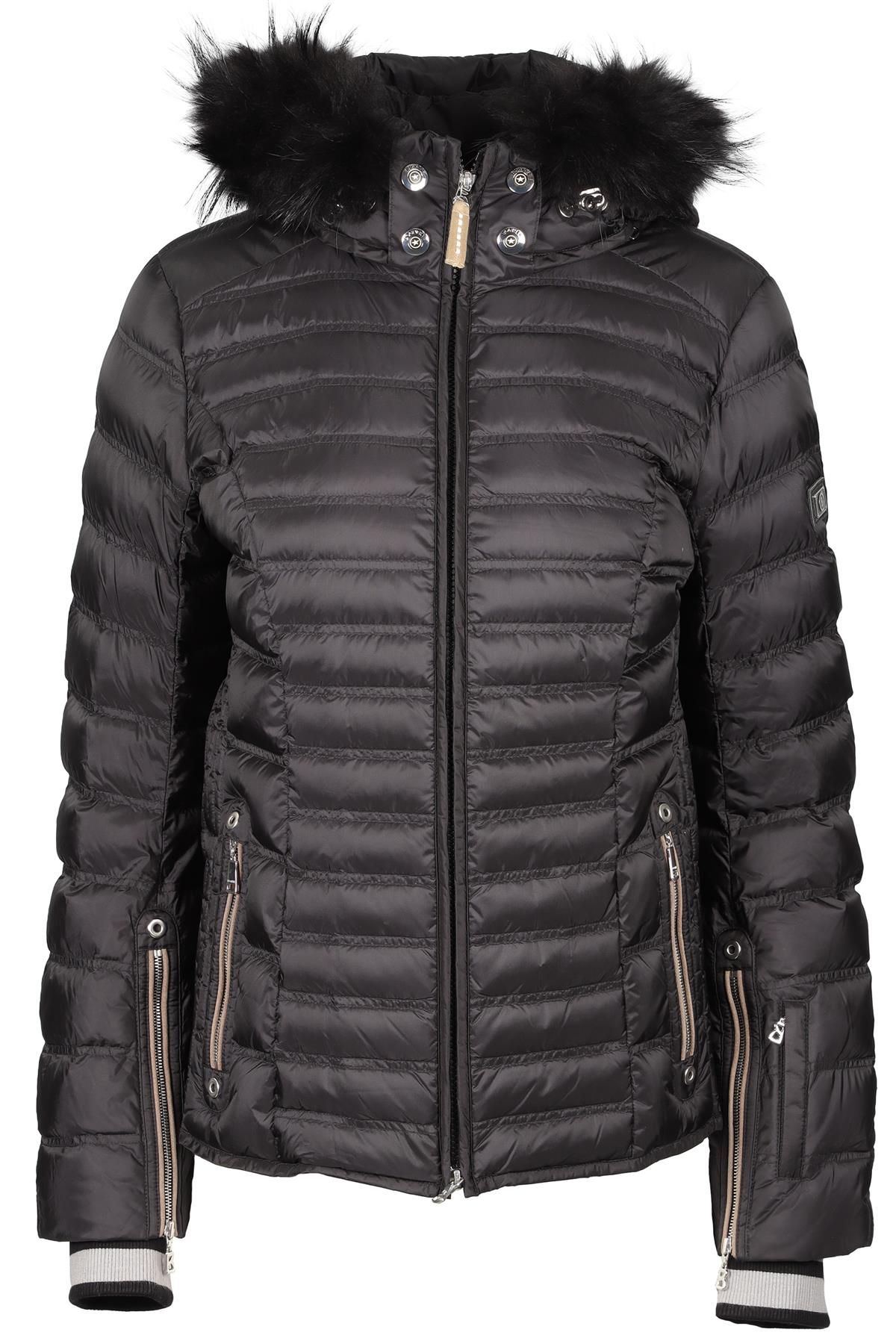 BOGNER BLACK PADDED DOWN JACKET SMALL