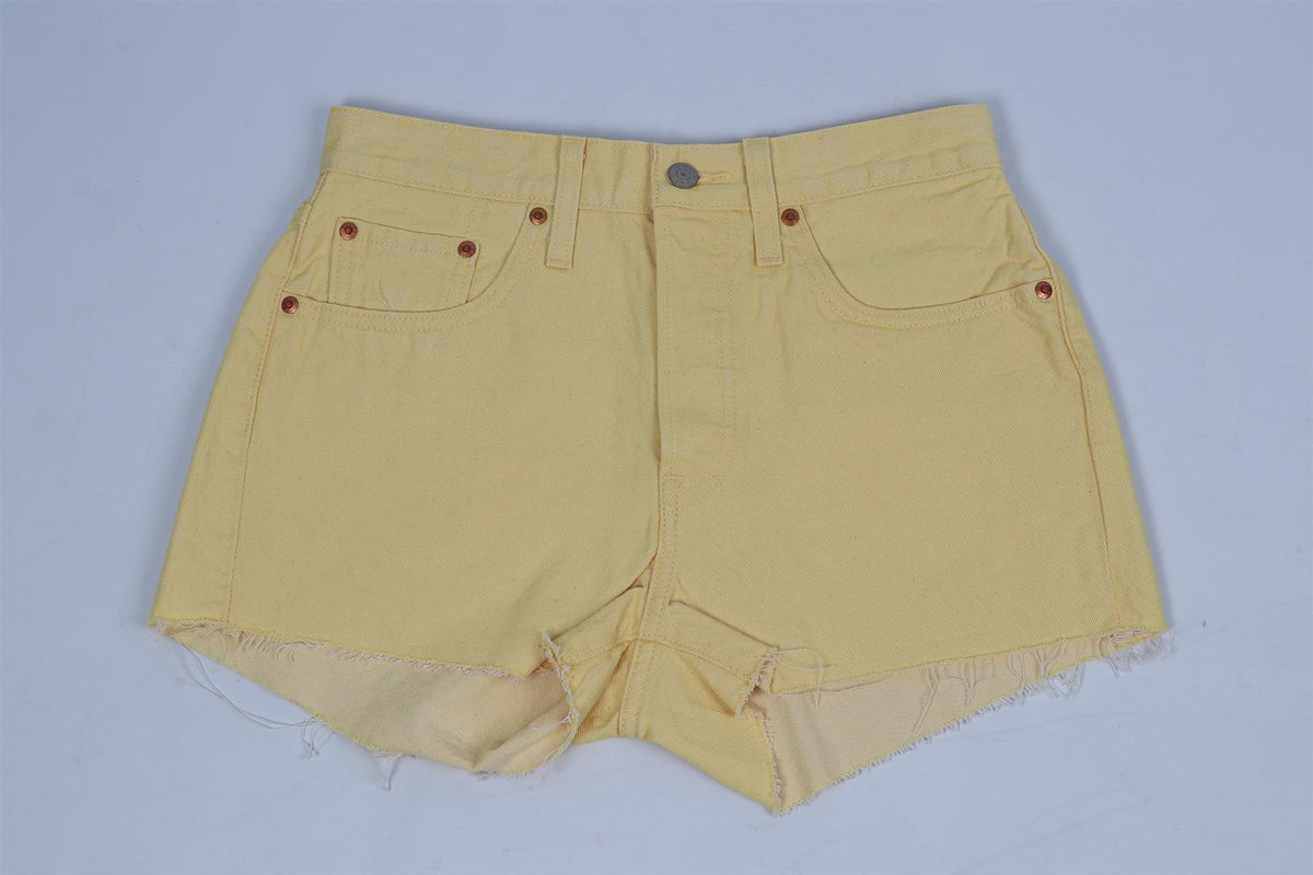 LEVI'S HIGH RISE DENIM SHORTS W27 UK 8-10
