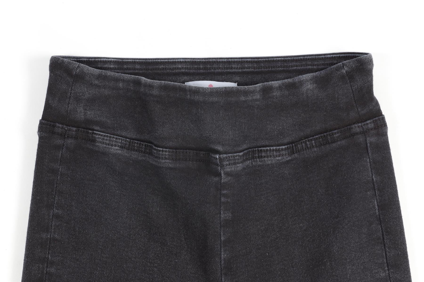 FRAME BLACK HIGH RISE FLARED JEANS UK 8-10
