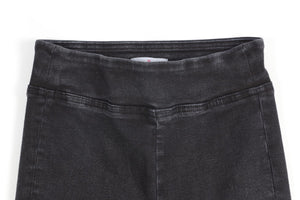 FRAME BLACK HIGH RISE FLARED JEANS UK 8-10