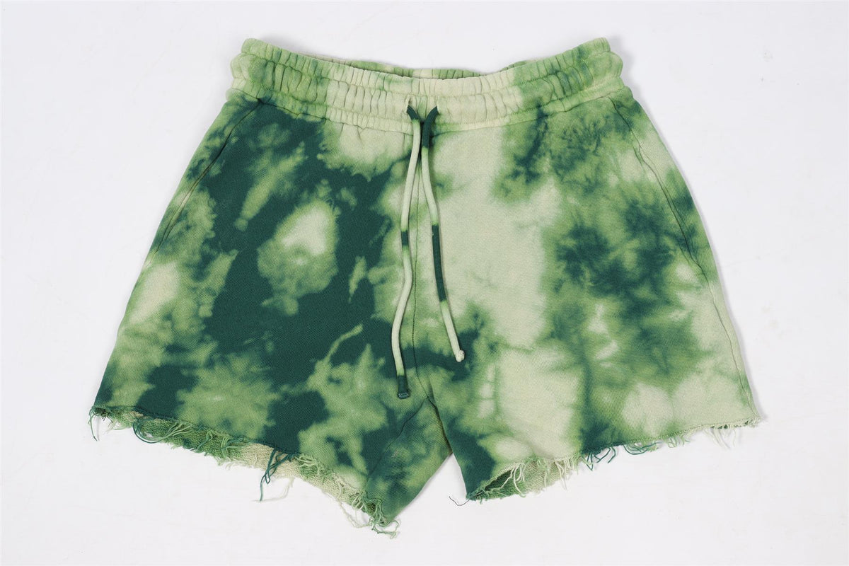 COTTON CITIZEN GREEN COTTON SHORTS SMALL