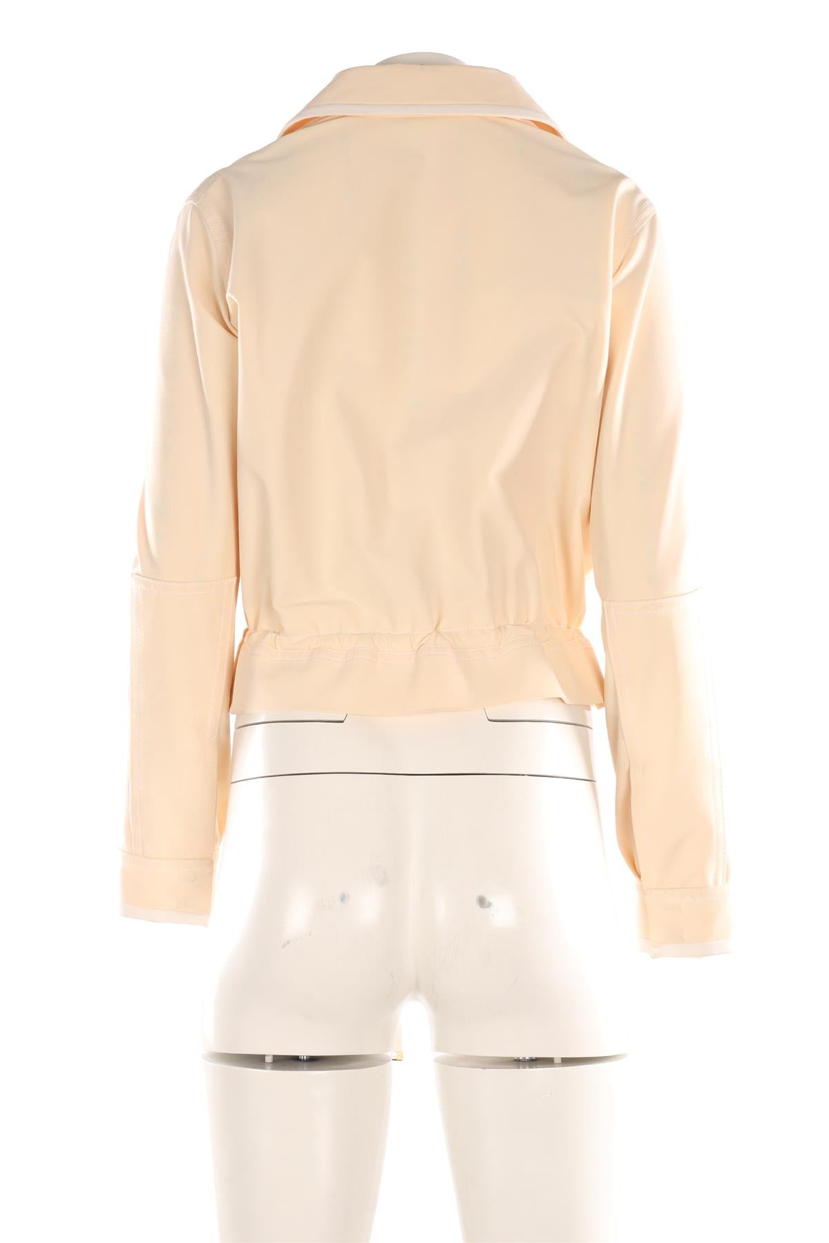 EMILIO PUCCI CREAM SILK JACKET IT 38 UK 6