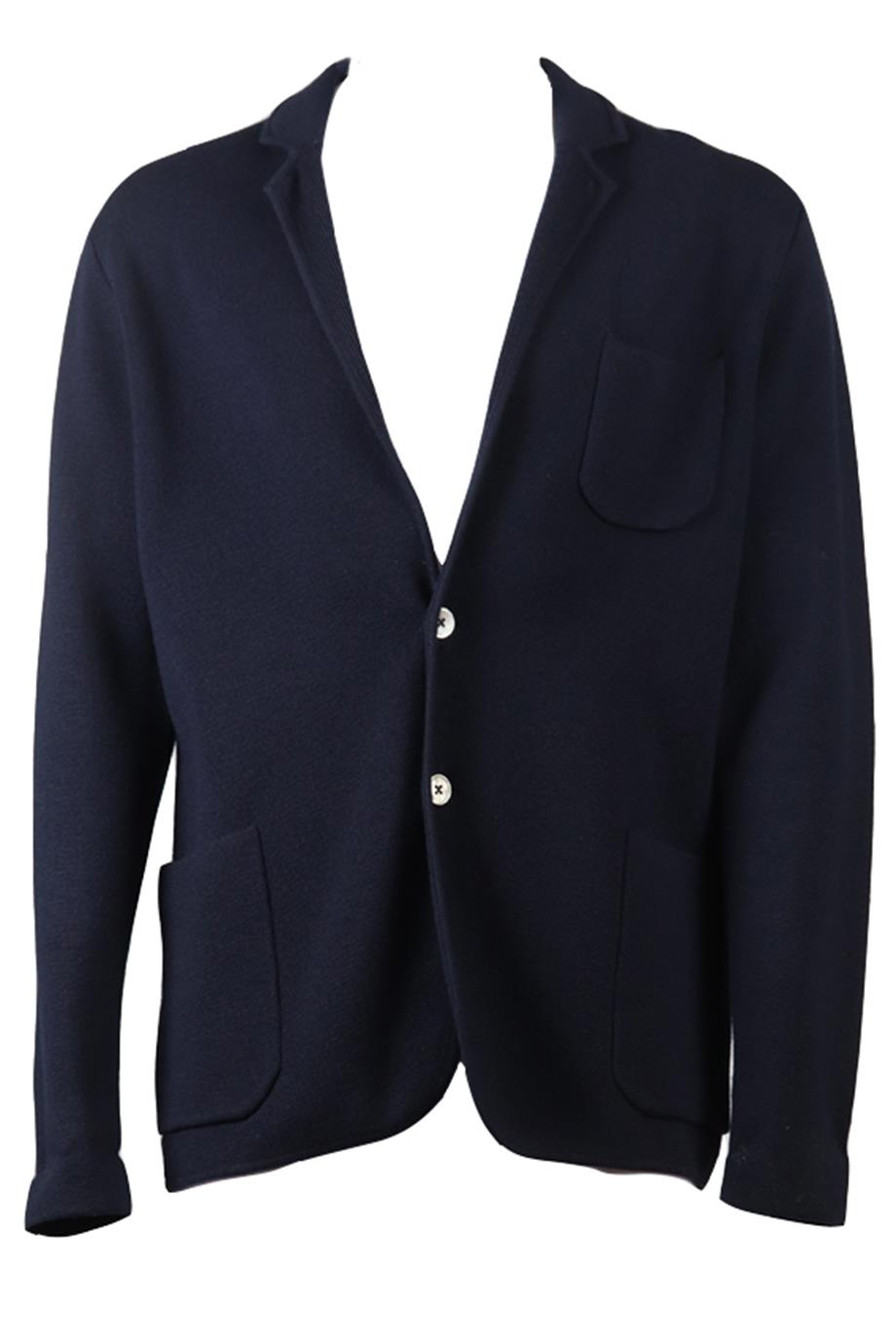 HARDY AMIES MEN'S WOOL BLAZER LARGE