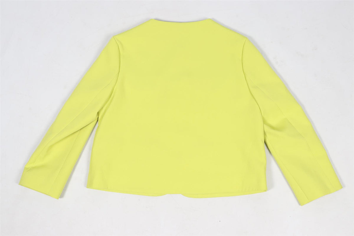 ELIE SAAB GREEN KIDS GIRLS WOVEN JACKET 12 YEARS
