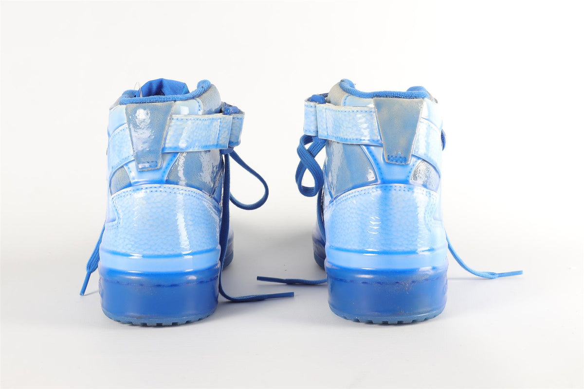 ADIDAS + JEREMY SCOTT FORUM DIPPED BLUE SNEAKERS EU 37 ⅓, UK 4.5, US 5