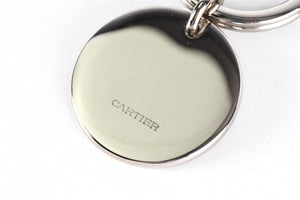 Cartier Silver Metal Key Ring