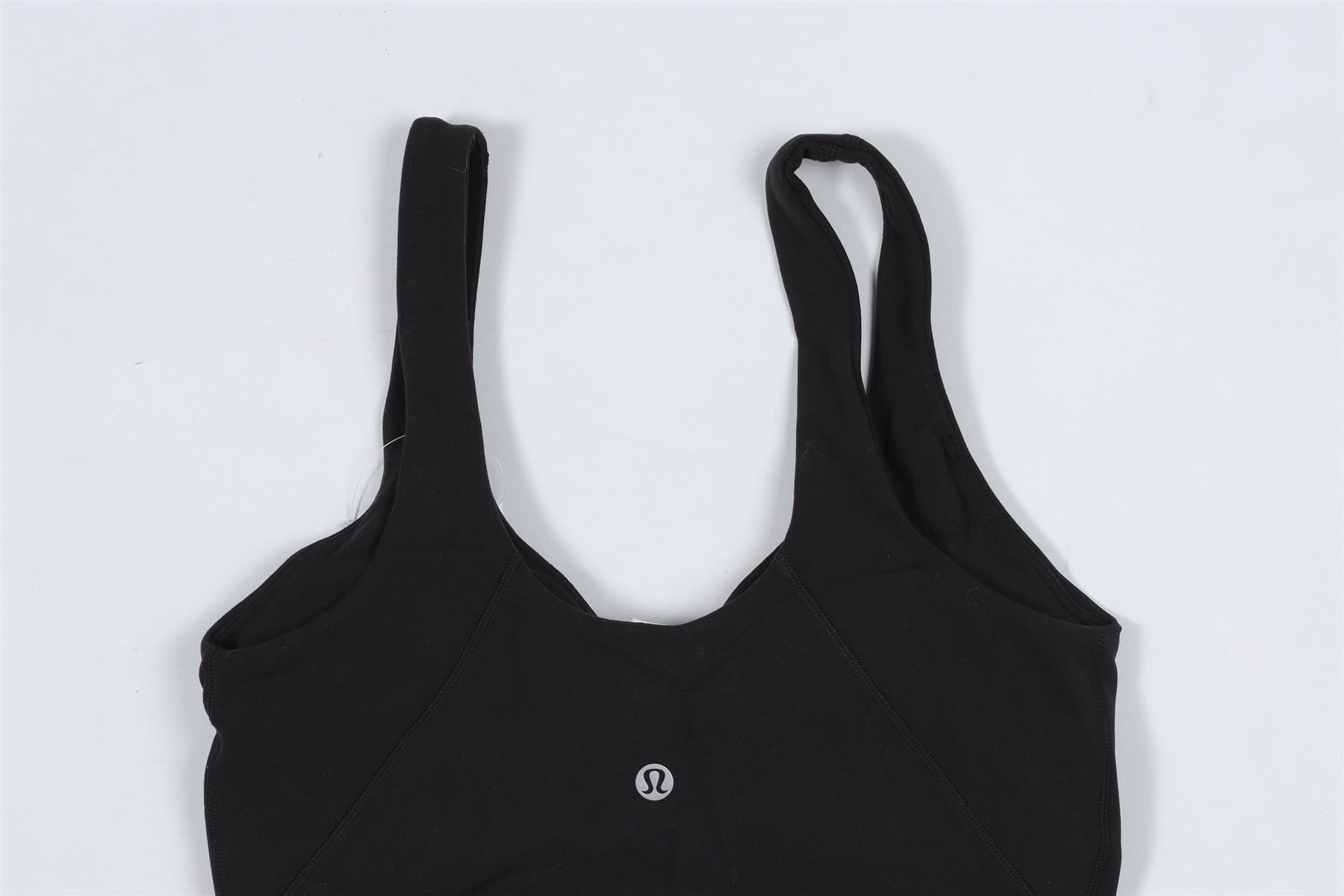 LULULEMON BLACK SPORTS BRA US 4 UK 8